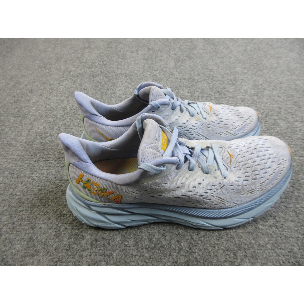 Hoka One One Shoes Womens Size 8.5 Purple Mesh Cushioned Running Sneakers